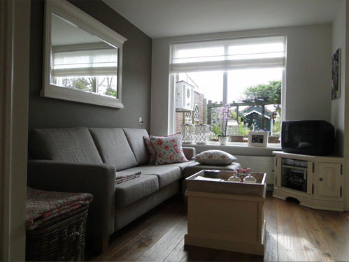 Interieur advies witte woonkamer