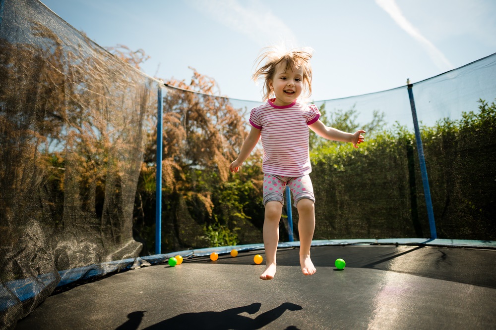 Een trampoline geeft ieder kind spelplezier