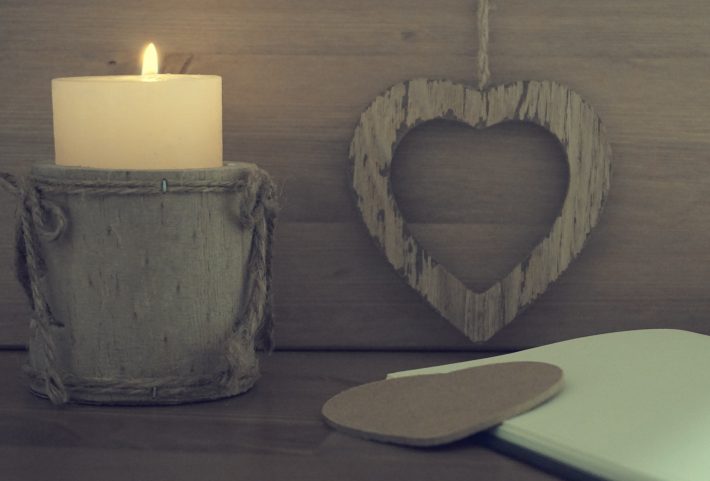 doe-het-zelf decoratie houten hart