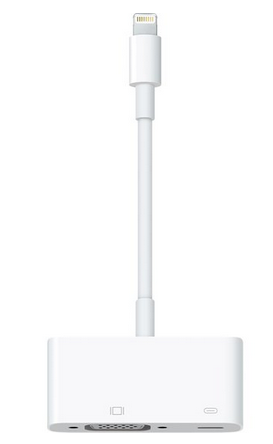 Ipad aansluiten op beamer kabel voor nieuwe en oude ipad vga & hdmi Ipad aansluiten op beamer